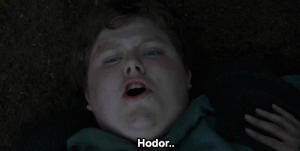 The Tragic End of Hodor