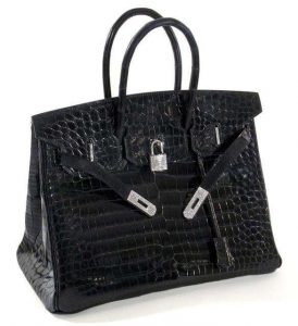 Croc Porosus Lisse Birkin by Hermès