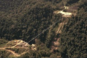 Hegigio Gorge Pipeline Bridge, Papua New Guinea