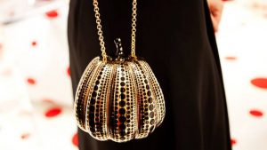 Kusama Pumpkin Minaudiere Bag by Louis Vuitton
