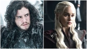 JON SNOW and DAENERYS TARGARYEN